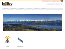 Tablet Screenshot of ineltro.ch